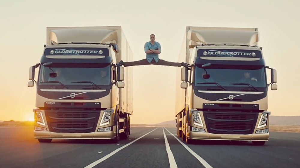 Volvo Trucks – The Epic Split with Van 